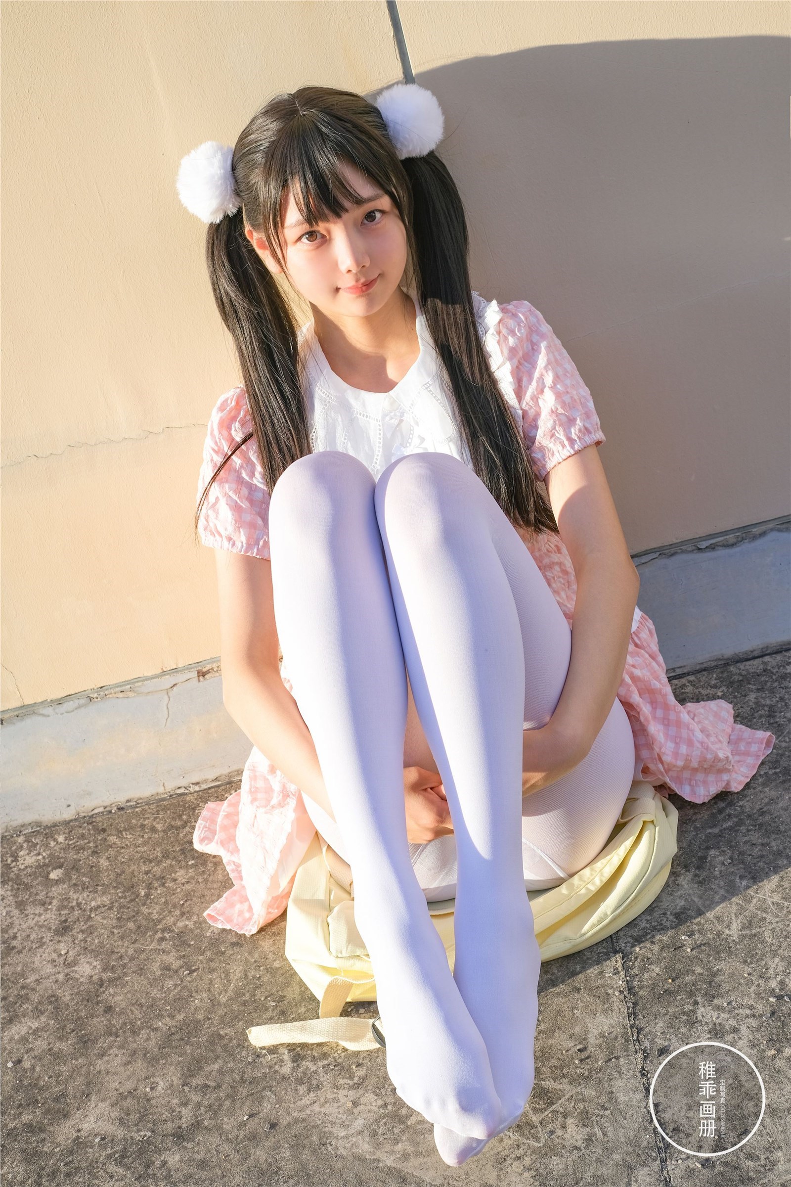 Zhiguai Album - NO.019 Clear Sky 06 Night Terrace Pink Skirt(58)